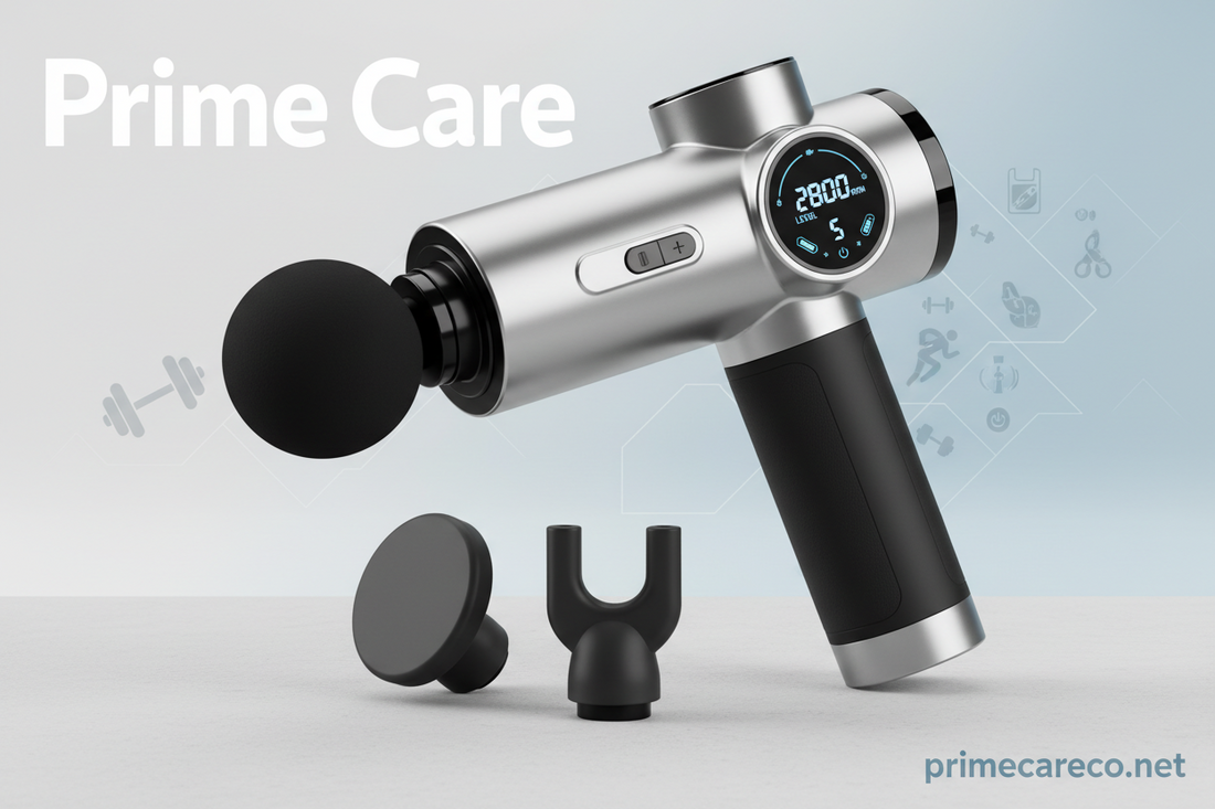 Fascia Gun Muscle Massager: Professional Deep Tissue Percussion Therapy for Recovery