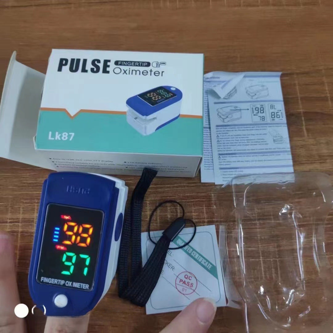 LK87 LK88 Finger Clip Pulse Oximeter Led Gem Fingertip Oxygen Saturation Heart Rate Detector TFT