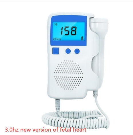 Fetal Doppler Heart Rate Monitor - CE Certified Home Pregnancy Baby Heartbeat Detector
