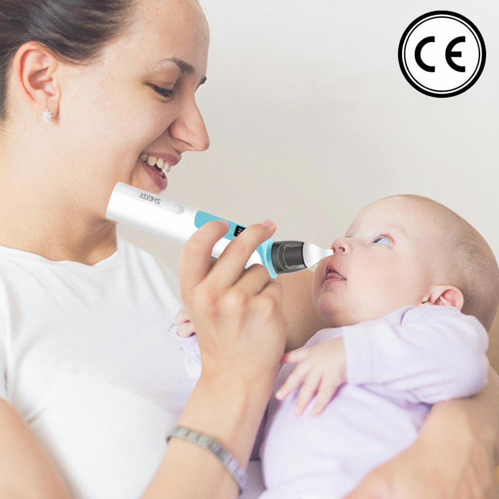 Nasal Aspirator with CE Certification Badge